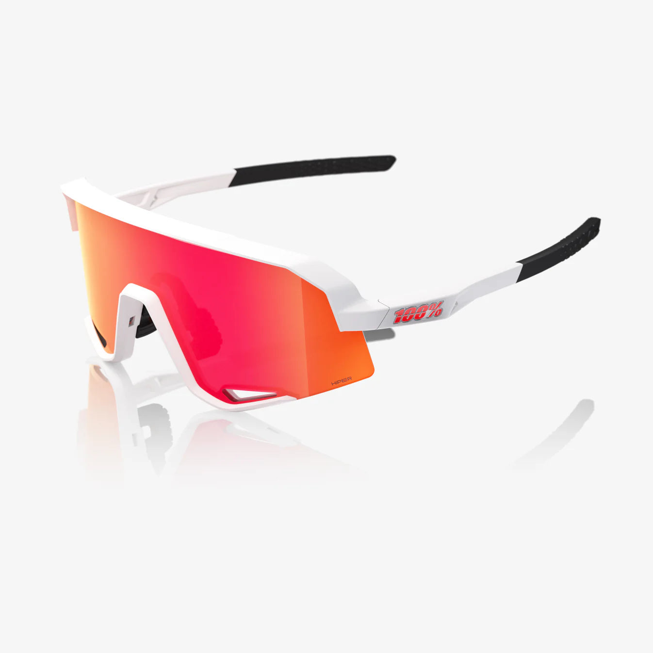 ラウンド  Matte SLENDALE 100% White Lens Mirror Multilayer Red HiPER® その他
