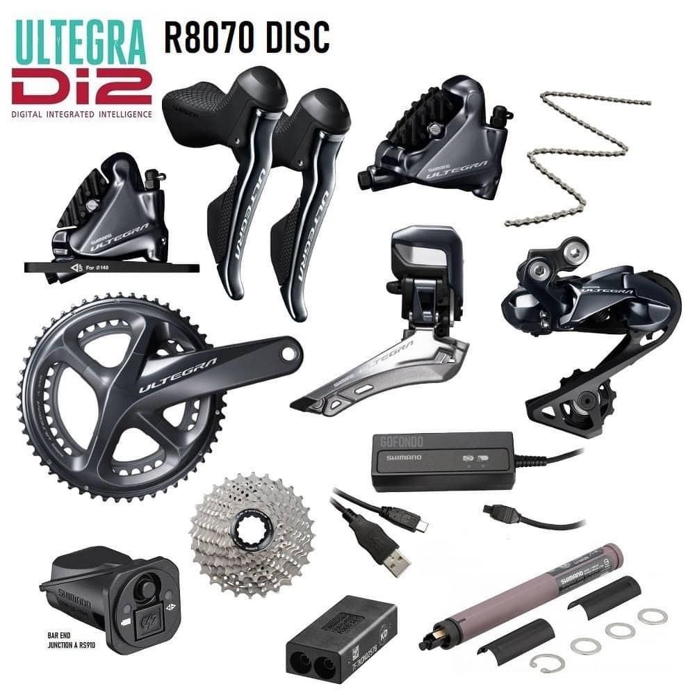 11 Speed Ultegra Di2 Disc Groupset Review SHIMANO R8100 ULTEGRA
