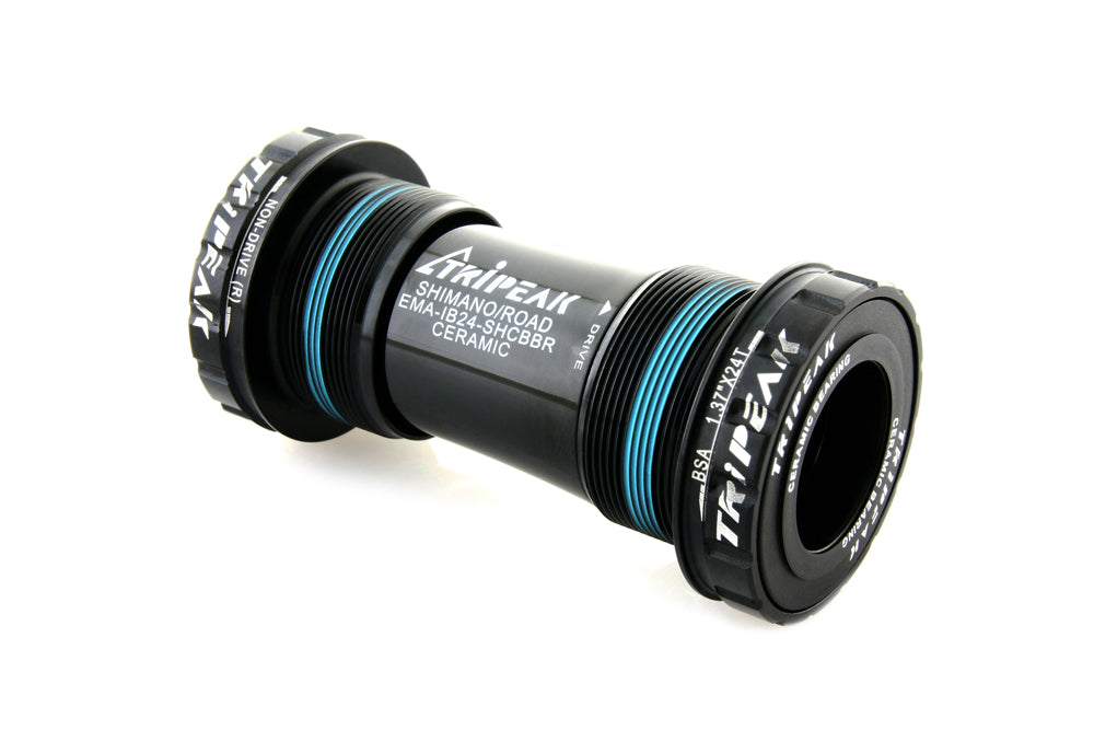 Tripeak Thread BB BSA Ceramic Black (Shimano) – Pro Cycle Bikes