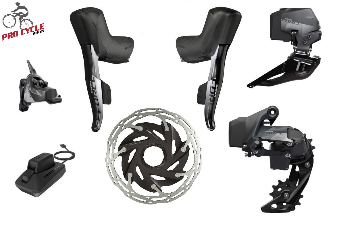 SRAM Force eTap AXS HRD 2x12 Upgrade Kit with Hydraulic Disc