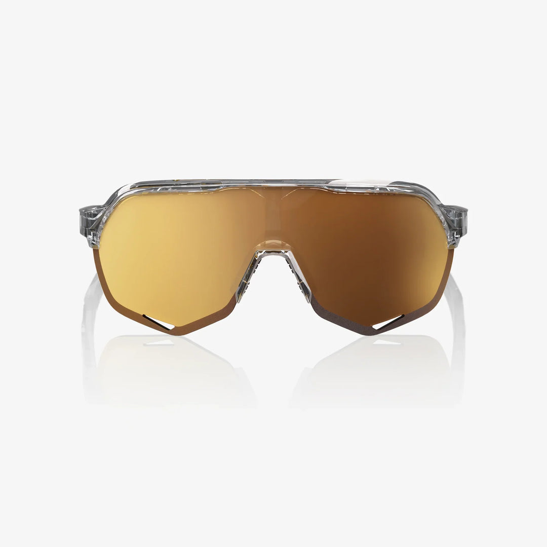 100% S2 Polished Translucent Grey Gold Mirror Lens – Pro Cycle Bikes