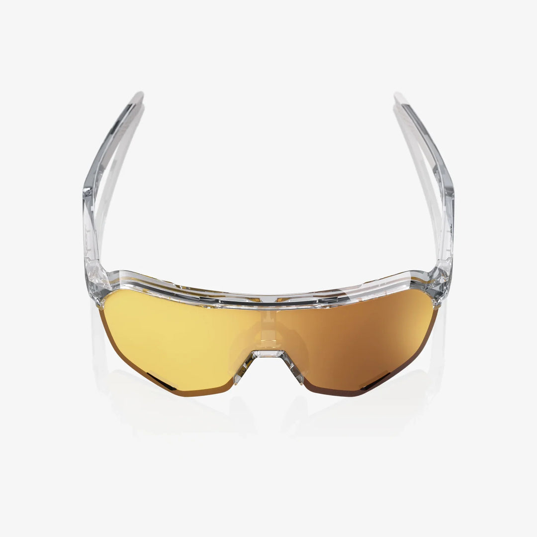 100% S2 Polished Translucent Grey Gold Mirror Lens – Pro Cycle Bikes
