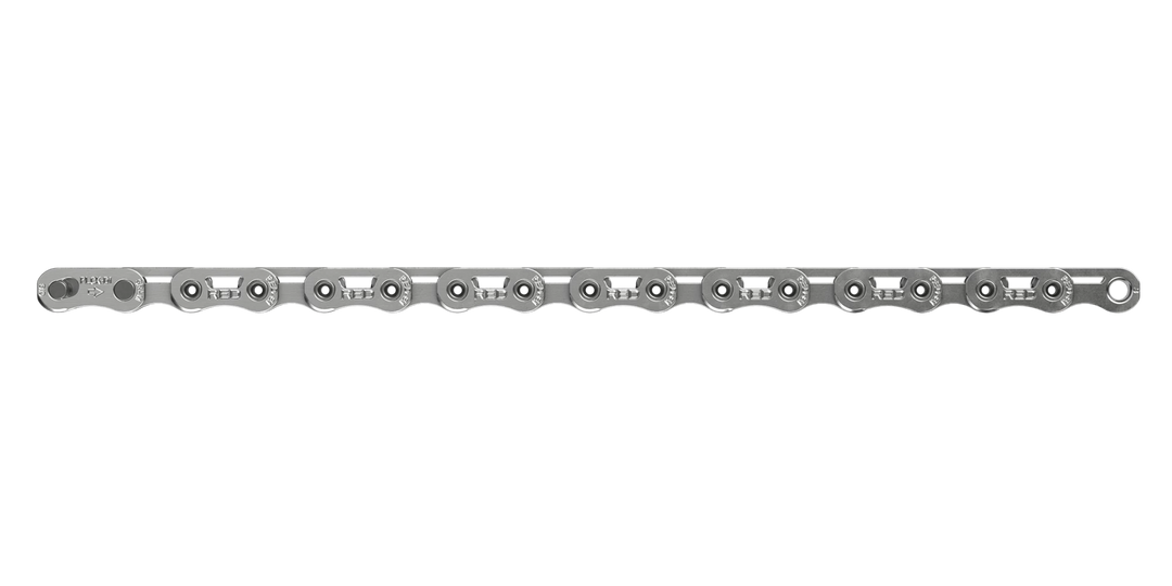 SRAM RED AXS E1 12速チェーン 114リンク SRAM RED AXS Chain - 12-Speed 114 Links Flattop Silver